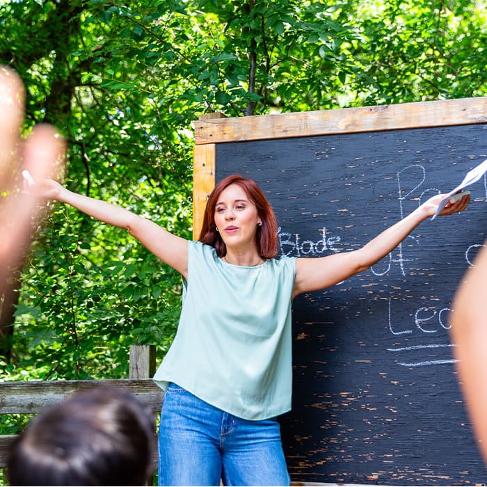 wychowawczyni na obozie