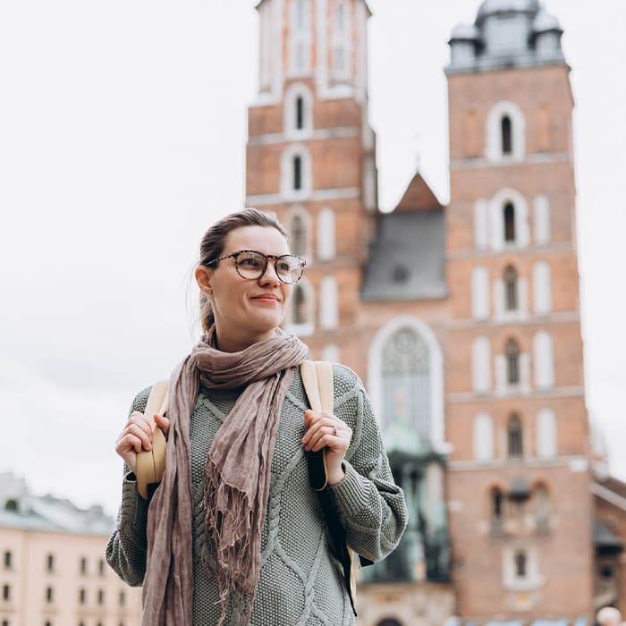 młoda dziewczyna w Krakowie 