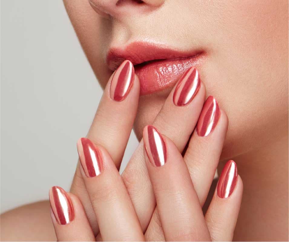 Ribbed Glass Nails