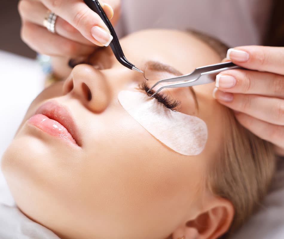 Kobieta w salonie beauty